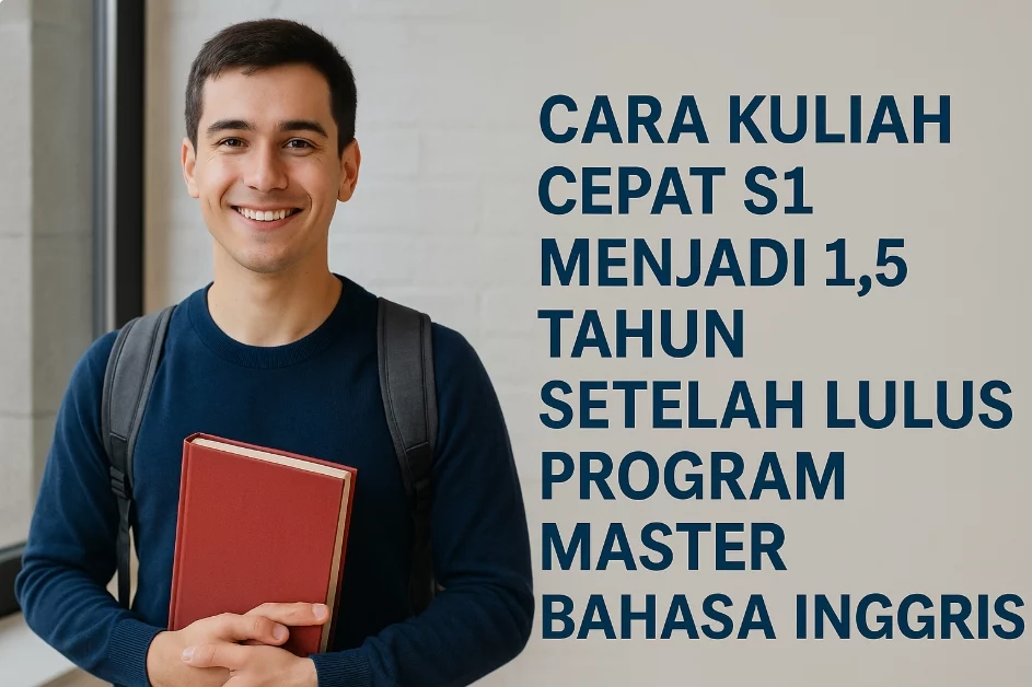 Cara Kuliah Cepat S1 Menjadi 1,5 Tahun kuliah cepat s1 hanya 15 tahun kampung inggris pare Kuliah Cepat S1 Hanya 15 Tahun Kampung Inggris Pare