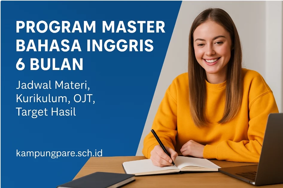 Program Master Bahasa Inggris 6 Bulan program master bahasa inggris 6 bulan di kampung inggris pare Program Master Bahasa Inggris 6 Bulan Di Kampung Inggris Pare