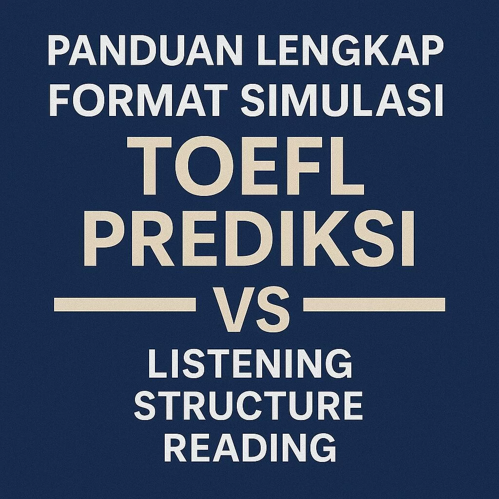 Membedah Format Simulasi TOEFL Prediksi (ITP) panduan lengkap format simulasi toefl prediksi Panduan Lengkap Format Simulasi Toefl Prediksi