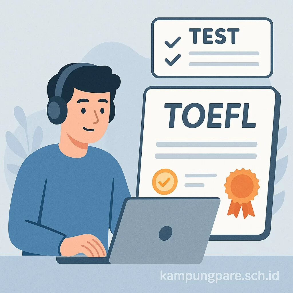 Tes TOEFL Sertifikat Langsung Jadi tes toefl online bersertifikat langsung jadi di kampung inggris pare Tes Toefl Online Bersertifikat Langsung Jadi Di Kampung Inggris Pare