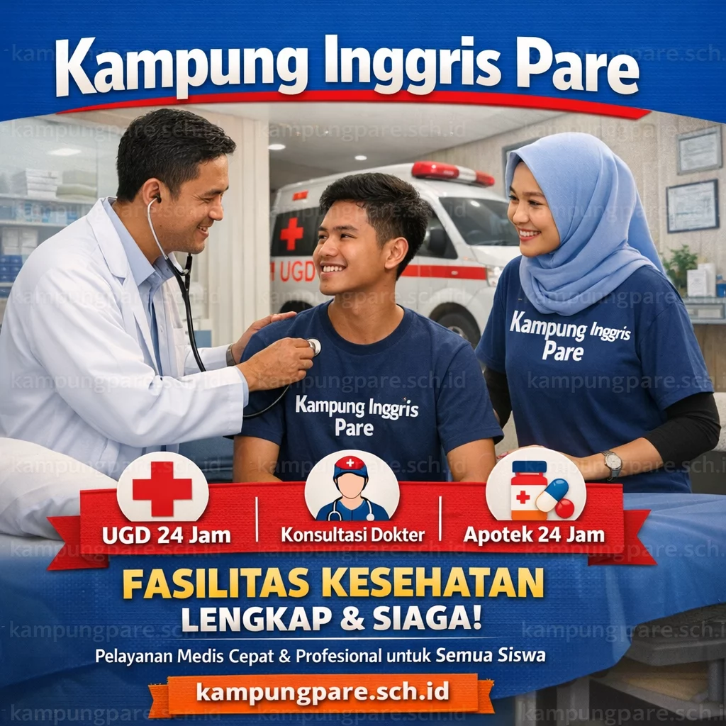 RS & Dokter di Kampung Inggris Pare Buka 24 Jam (Update 2026) asilitas kesehatan di ampung nggris are Fasilitas Kesehatan Di Kampung Inggris Pare