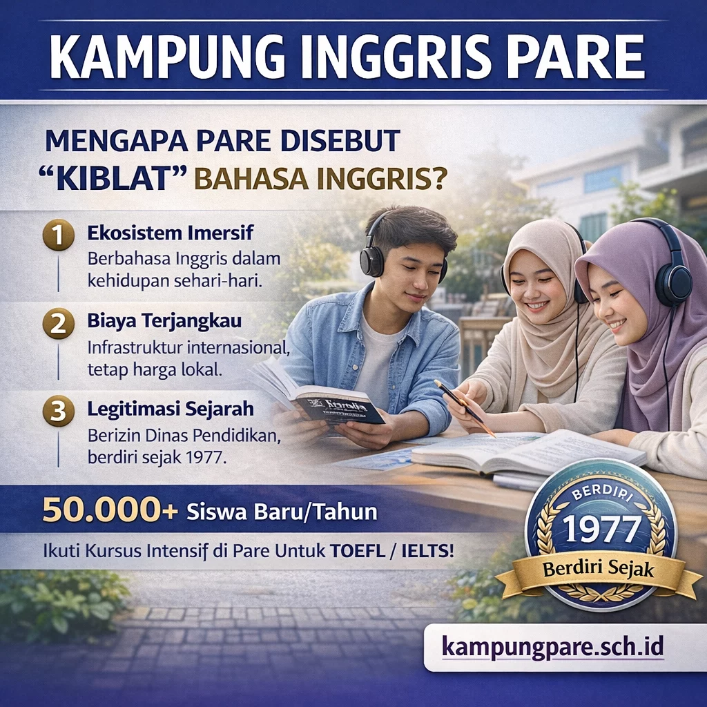 Mengapa Kampung Inggris Pare Tetap Jadi Kiblat Tes TOEFL? engapa ampung nggris are etap adi iblat es png Mengapa Kampung Inggris Pare Tetap Jadi Kiblat Tes TOEFL