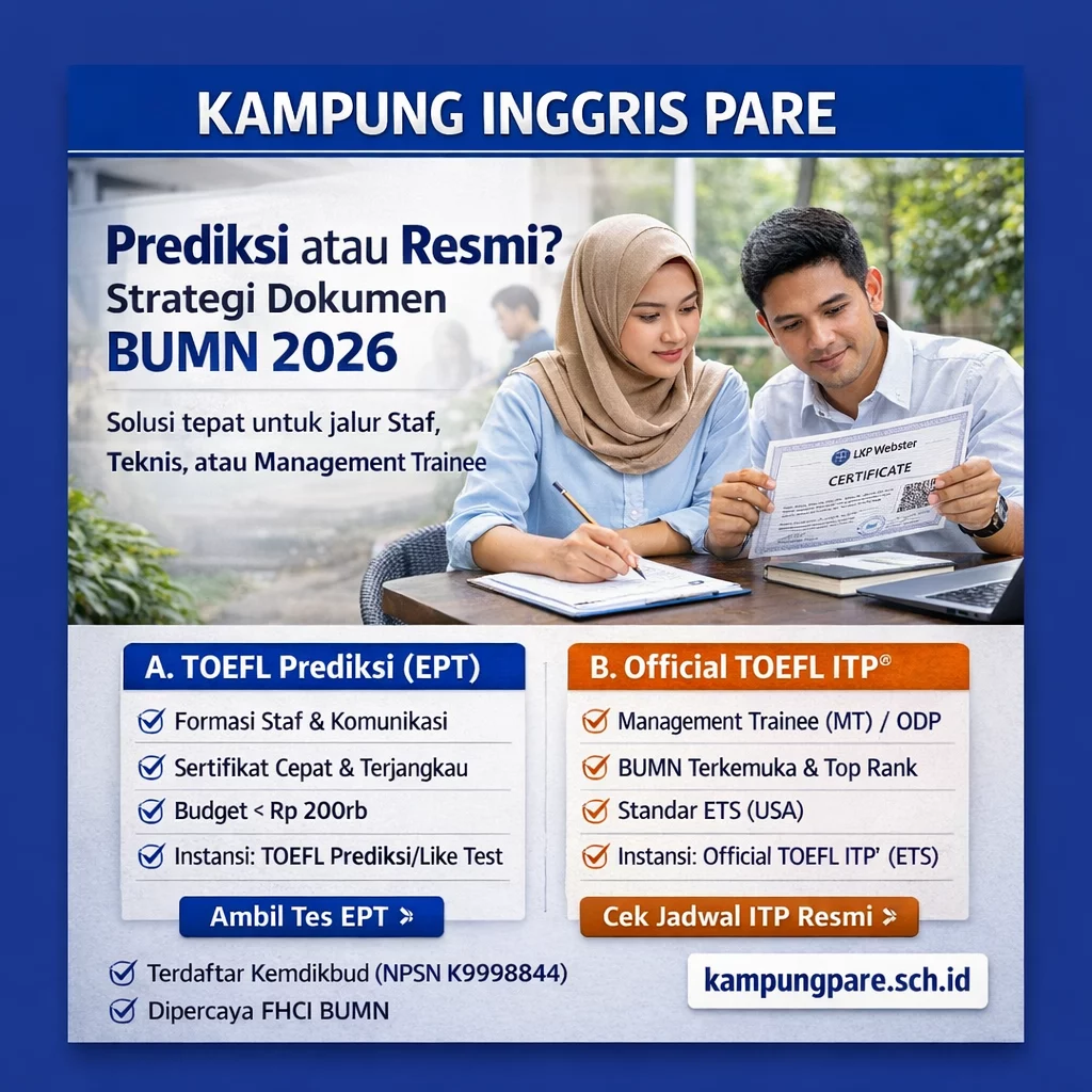 Sertifikat TOEFL BUMN 2026 Pilih Prediksi atau ITP Resmi ETS? ertifikat 2026 png Sertifikat TOEFL BUMN 2026