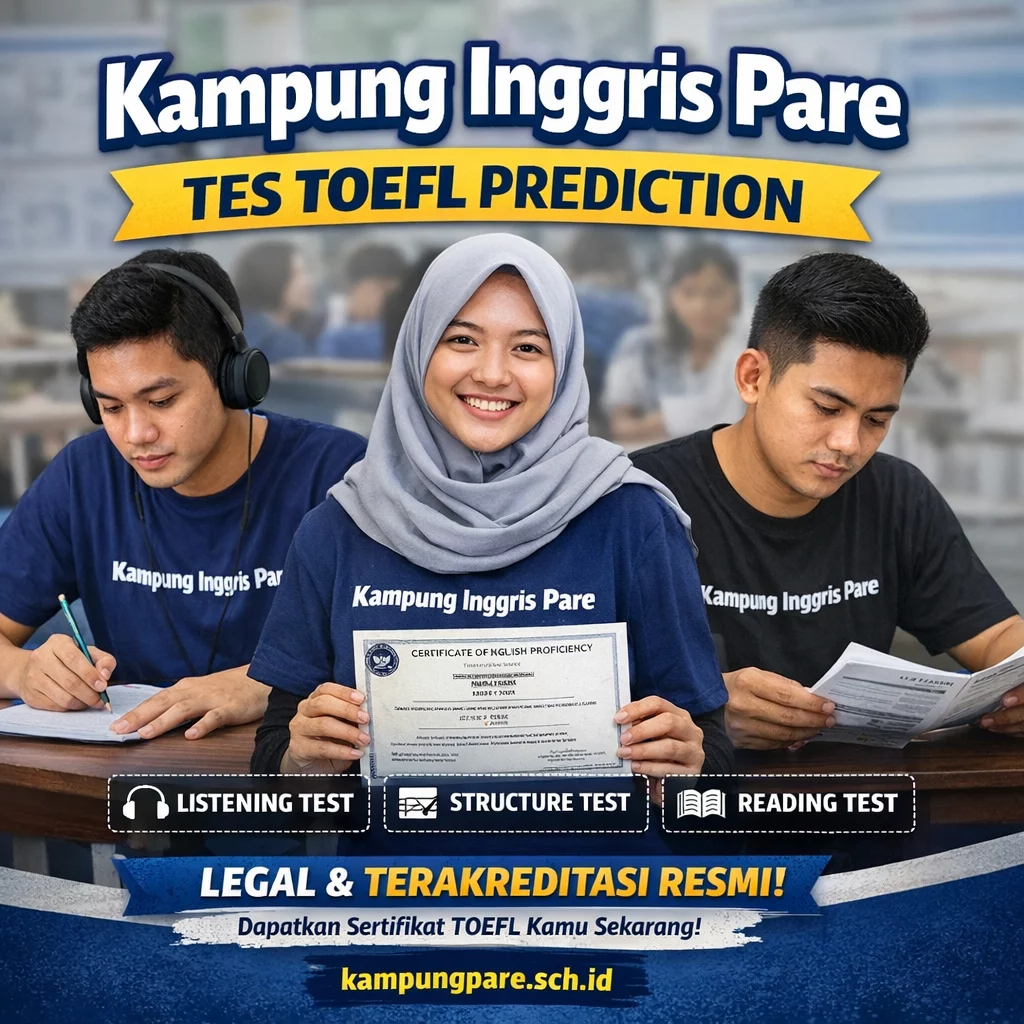 Tes TOEFL Prediction Online es rediction di ampung are Tes TOEFL Prediction Di Kampung Pare