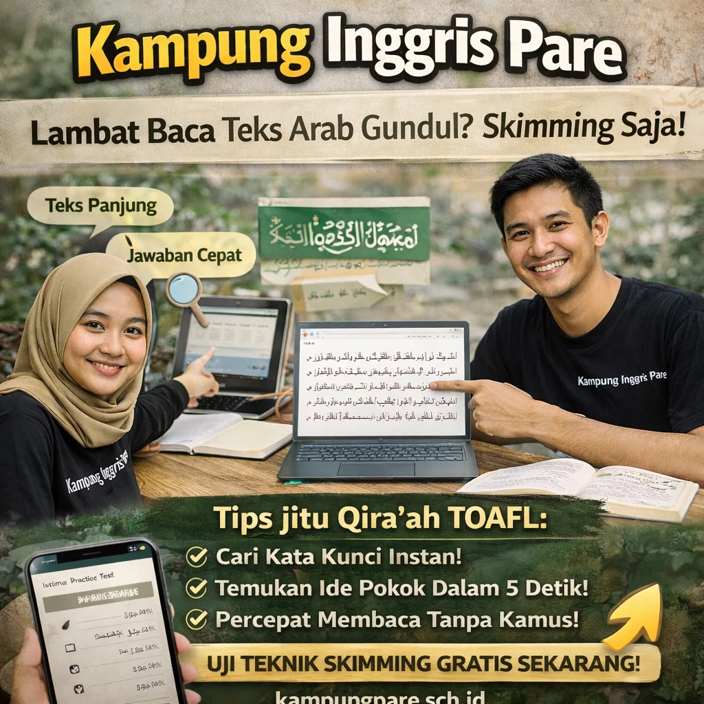 Tips Mengerjakan Soal Qira'ah TOAFL (Teknik Skimming Arab) ips engerjakan oal iraah eknik kimming rab Tips Mengerjakan Soal Qira Ah TOAFL Teknik Skimming Arab