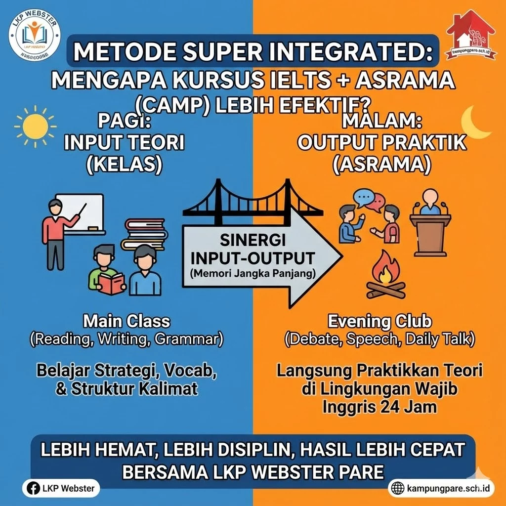 Mengapa Kursus IELTS + Asrama (Camp) Lebih Efektif? mengapa kursus ielts asrama camp lebih efektif Mengapa Kursus Ielts Asrama Camp Lebih Efektif