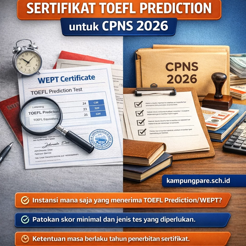 Sertifikat TOEFL Prediction CPNS 2026 Panduan Diterima sertifikat toefl prediction untuk cpns 2026 Sertifikat TOEFL Prediction Untuk CPNS 2026