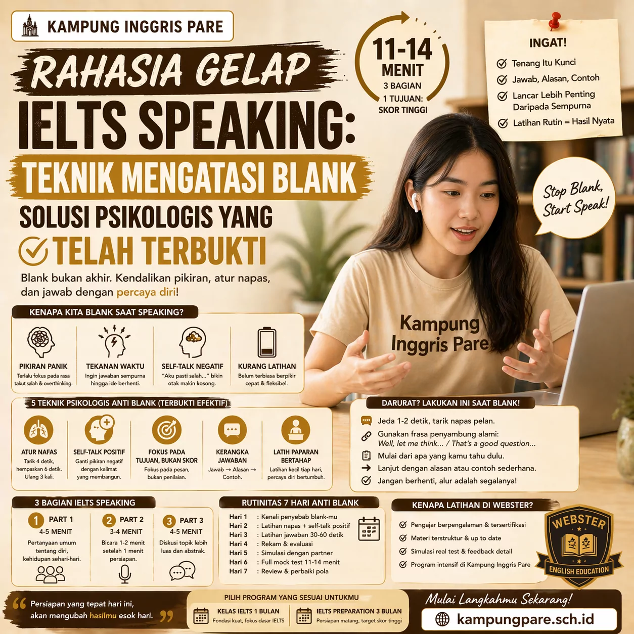 Cara Mengatasi Blank Saat IELTS Speaking cara mengatasi blank saat ielts speaking Cara Mengatasi Blank Saat Ielts Speaking