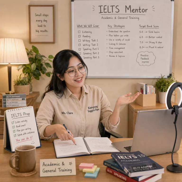 100% Gratis! Belajar IELTS Online ms clara mentor ielts Clara Wijaya, B.Ed. - IELTS