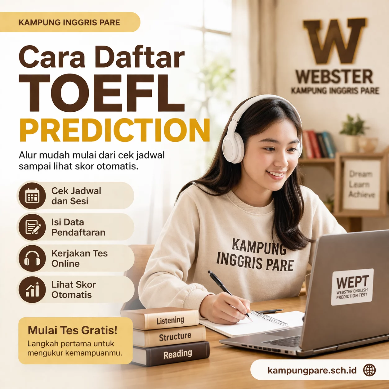Panduan Daftar TOEFL Prediction panduan daftar toefl prediction Panduan Daftar TOEFL Prediction