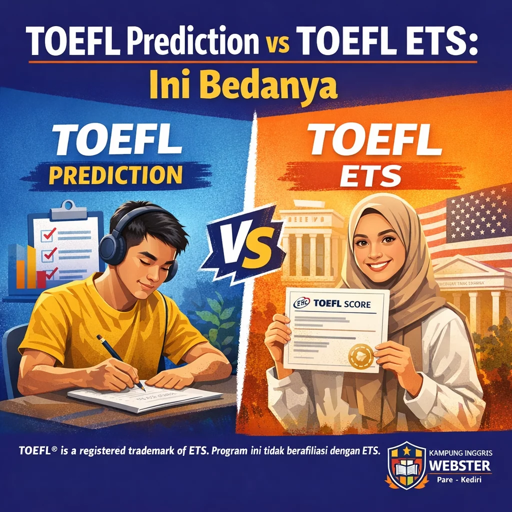 Perbandingan TOEFL Prediction dan ETS perbandingan toefl prediction dan ets Perbandingan TOEFL Prediction Dan ETS