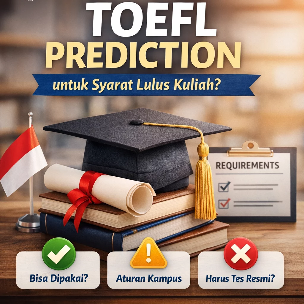TOEFL Prediction untuk Syarat Lulus Kuliah persyaratan toefl untuk lulus kuliah Persyaratan TOEFL Untuk Lulus Kuliah