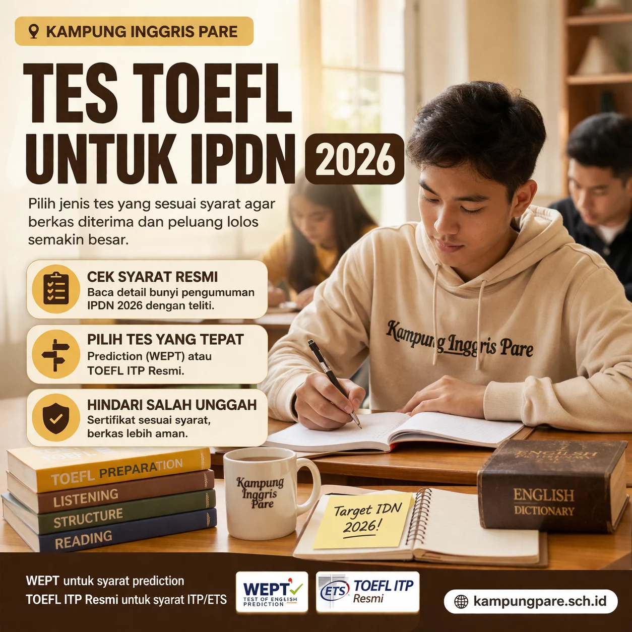 Tes TOEFL untuk IPDN 2026 pilih toefl yang tepat untuk ipdn 2026 Pilih TOEFL Yang Tepat Untuk IPDN 2026