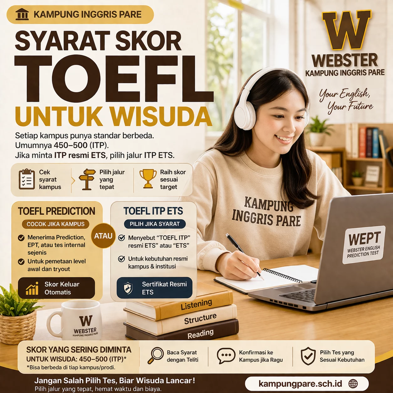 Skor TOEFL Wisuda Berapa? skor toefl wisuda berapa Skor TOEFL Wisuda Berapa