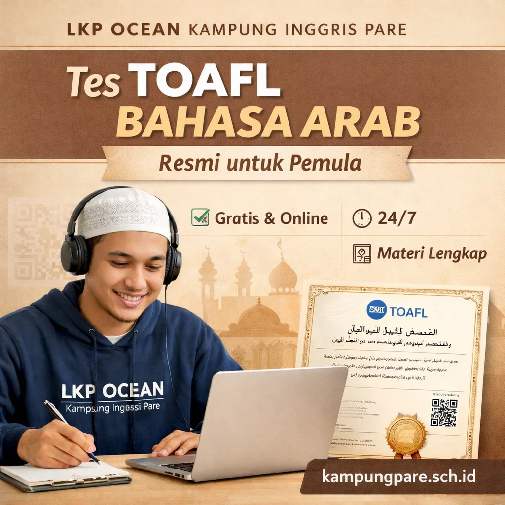 Tes TOAFL Bahasa Arab tes toafl bahasa arab Tes TOAFL Bahasa Arab