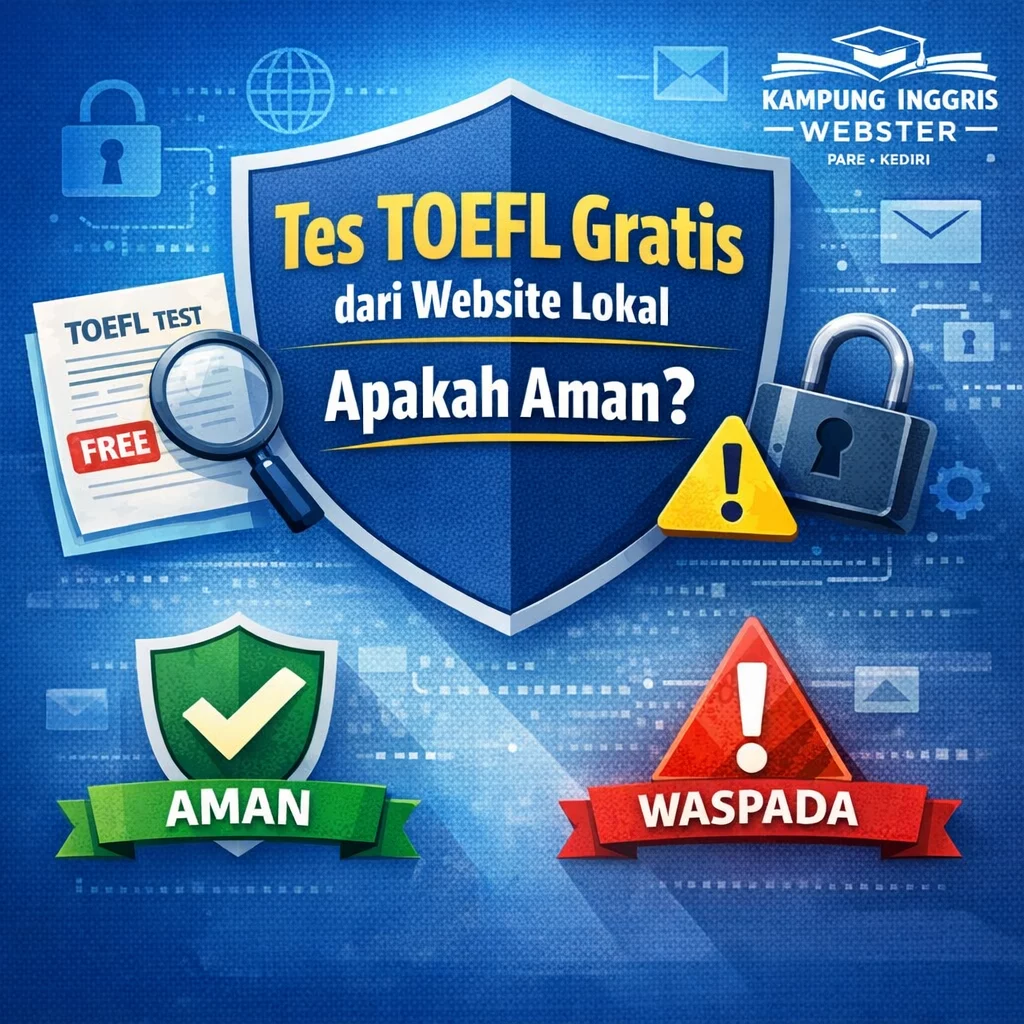 Tes TOEFL Gratis dari Website Lokal Apakah Aman? tes toefl gratis aman atau tidak Tes TOEFL Gratis Aman Atau Tidak