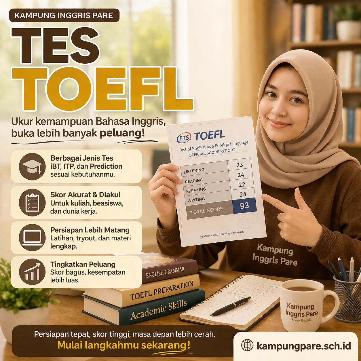 Apa Itu Tes TOEFL? tes toefl untuk pemula Tes TOEFL Untuk Pemula