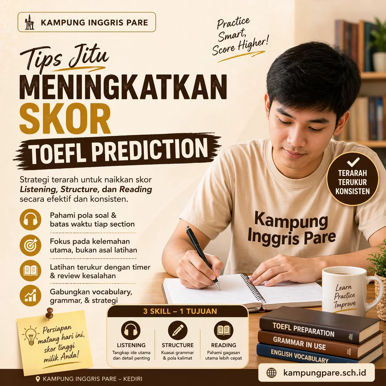 Strategi Skor TOEFL Prediction Lebih Tinggi tips skor toefl prediction Tips Skor Toefl Prediction