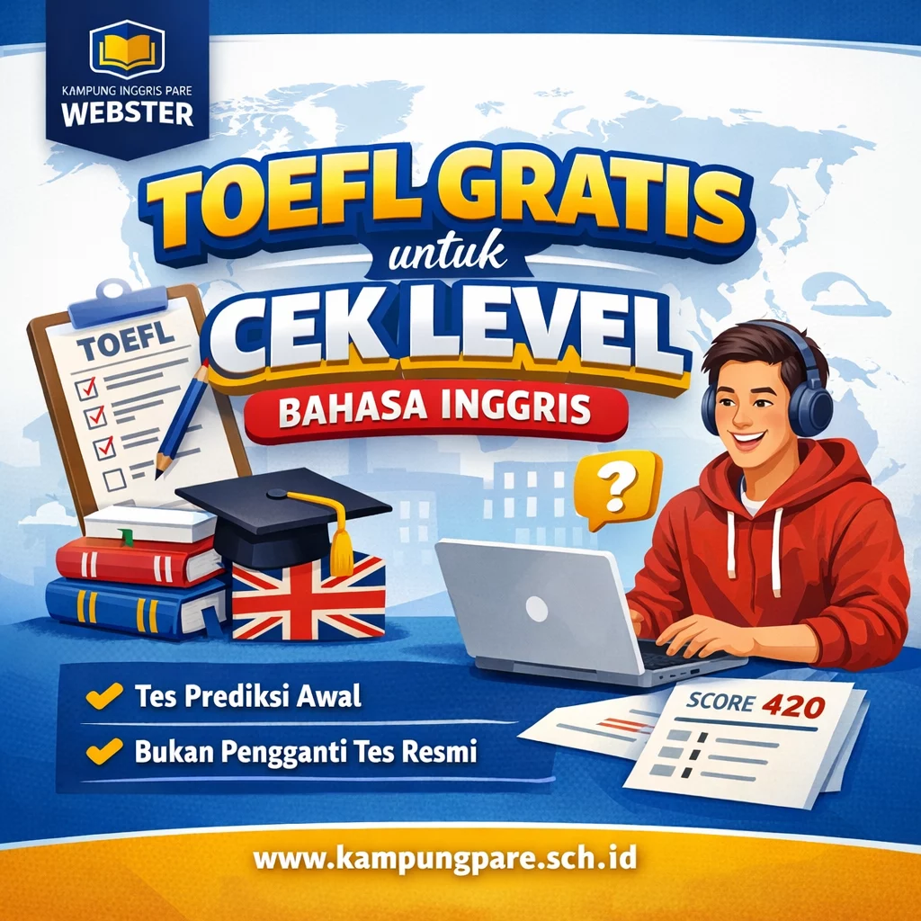 TOEFL Gratis untuk Cek Level Bahasa Inggris toefl gratis untuk cek level bahasa inggris TOEFL Gratis Untuk Cek Level Bahasa Inggris