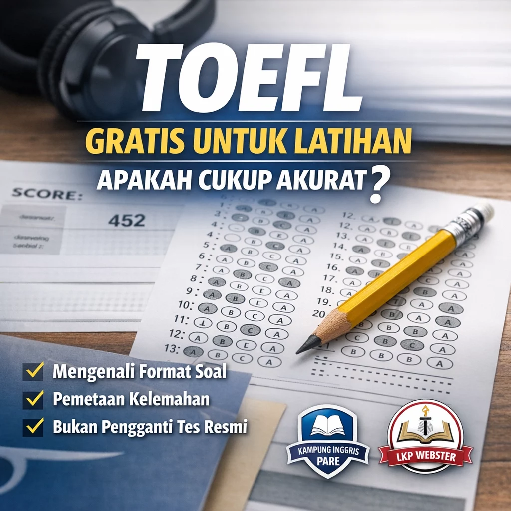 TOEFL Gratis untuk Latihan, Apakah Cukup Akurat? toefl gratis untuk latihan akurat TOEFL Gratis Untuk Latihan Akurat