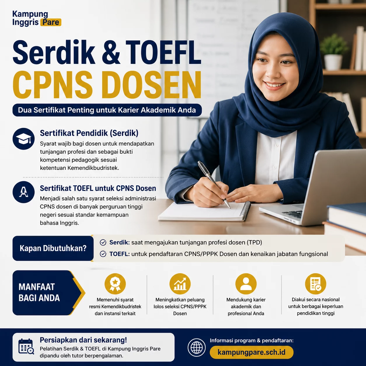 Serdik dan Sertifikat TOEFL CPNS Dosen yang Perlu Dipahami serdik sertifikat toefl cpns dosen Ilustrasi perbedaan Sertifikat Pendidik dan sertifikat TOEFL untuk calon dosen ASN