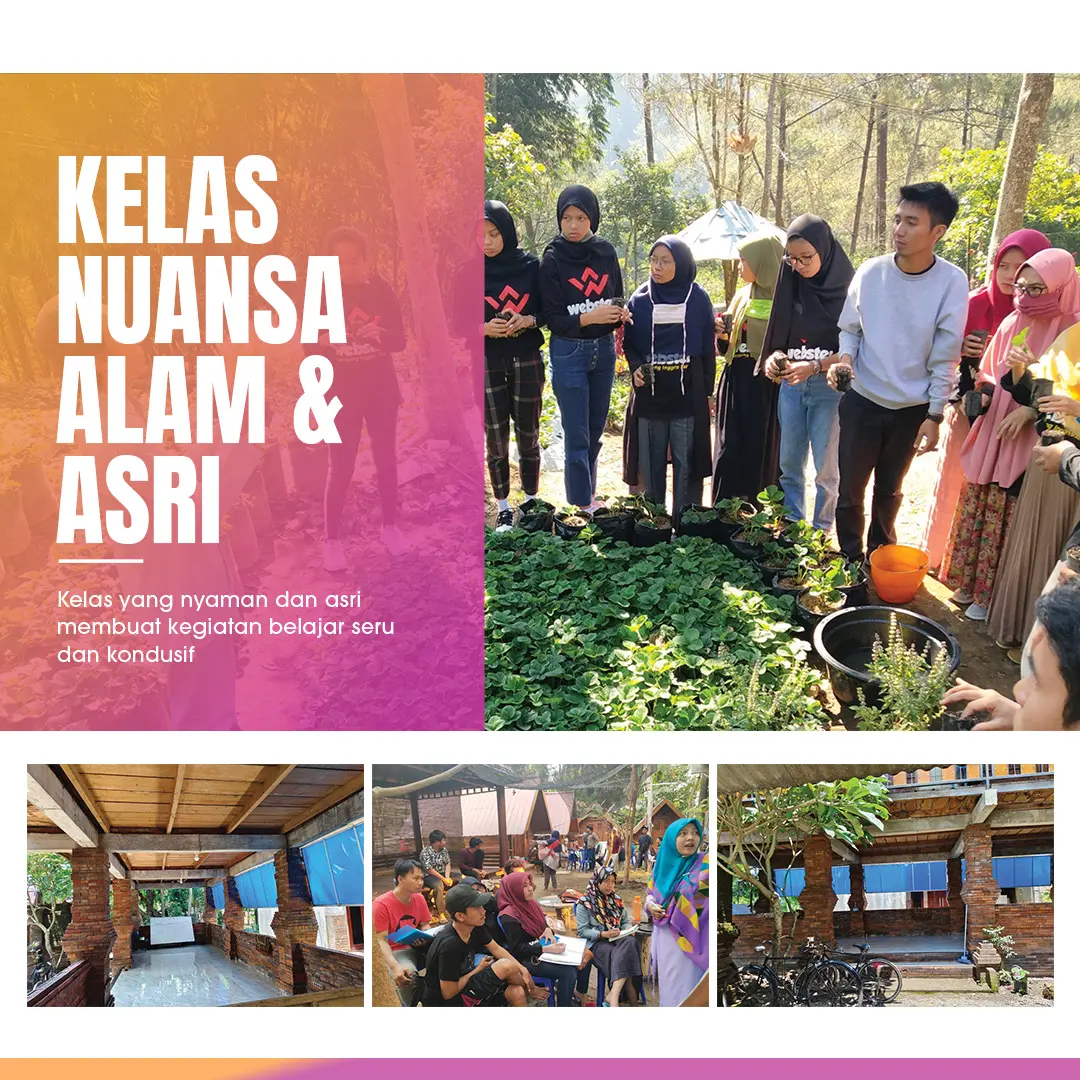 Kelas Bernuansa Alam Asri Kampung Inggris Pare