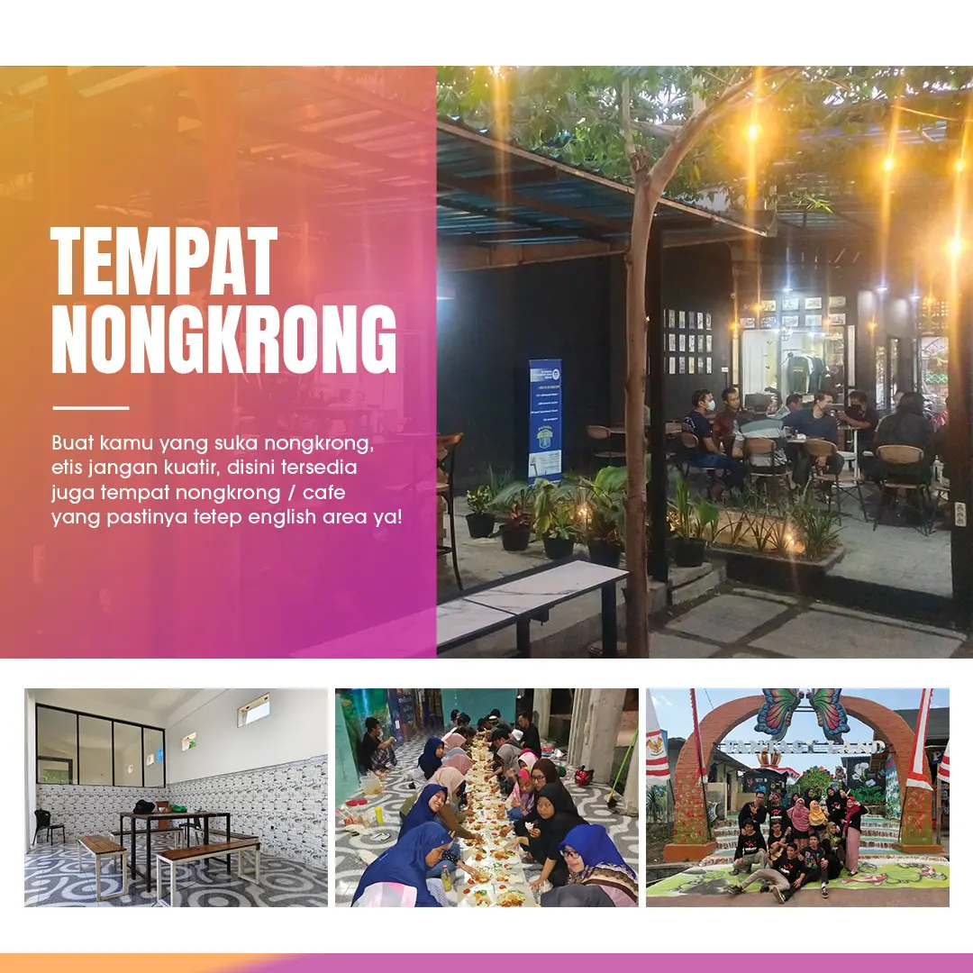 Tempat Nongkrong English Area Kampung Inggris