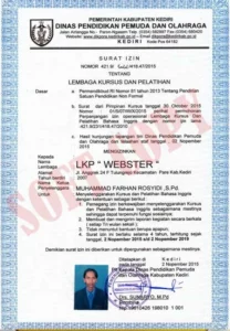 Legalitas Sk Diknas Resmi Webster