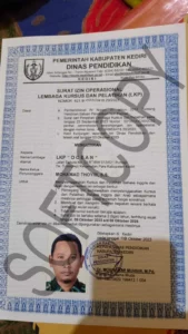 Sk Diknas Ocean Kampung Inggris Pare