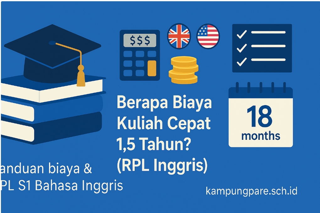 Berapa Biaya Kuliah Cepat 15 Tahun Via Rpl Bahasa Inggris