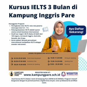 Kursus Ielts 3 Bulan Di Kampung Pare