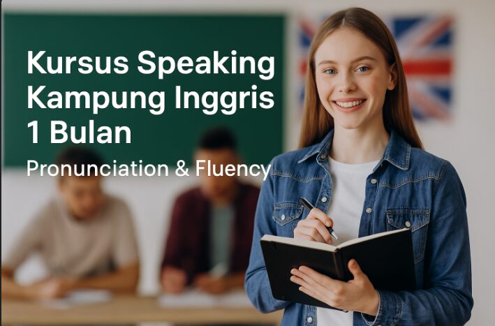 Kursus Speaking Kampung Inggris 1 Bulan Pronunciation Fluency Terjamin