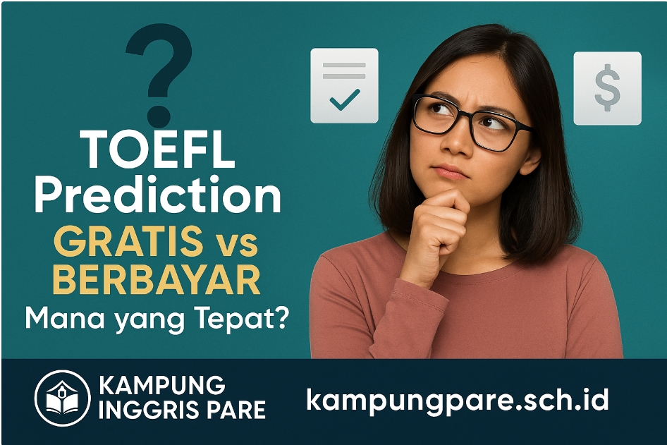 Toefl Prediction Di Kampung Inggris 2025 Gratis Vs Berbayar Pilih Yang Tepat