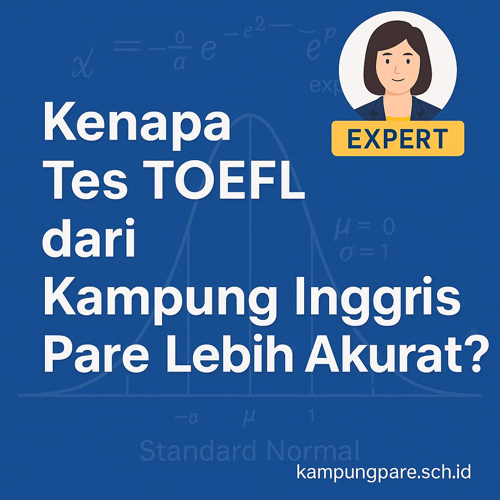 Kenapa Tes Toefl Dari Kampung Inggris Pare Lebih Akurat
