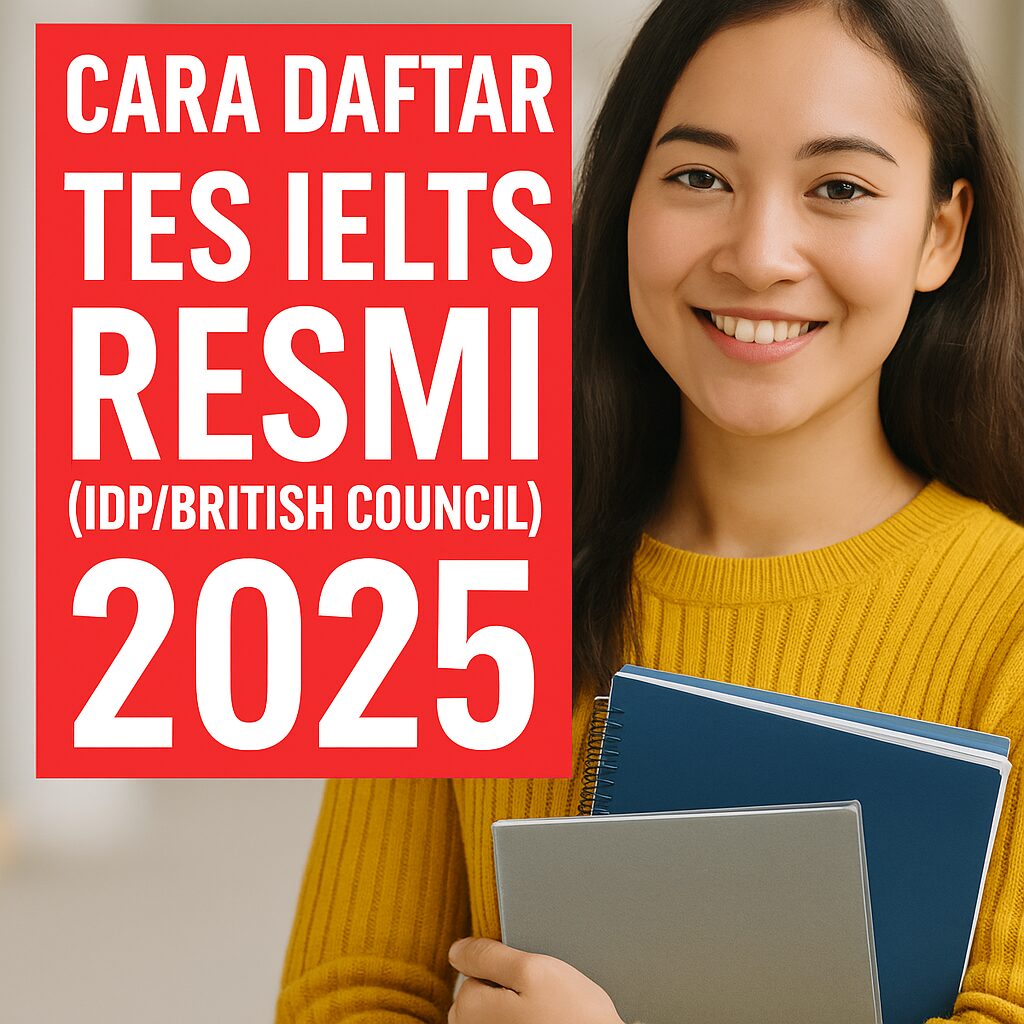 Cara Daftar Tes Ielts Resmi Idp British Council 2025