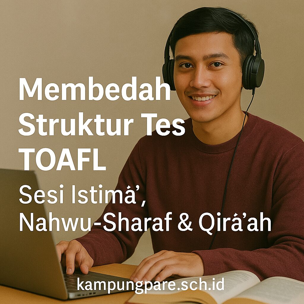 Membedah Struktur Tes Toafl 3 Sesi Utama Yang Akan Anda Hadapi