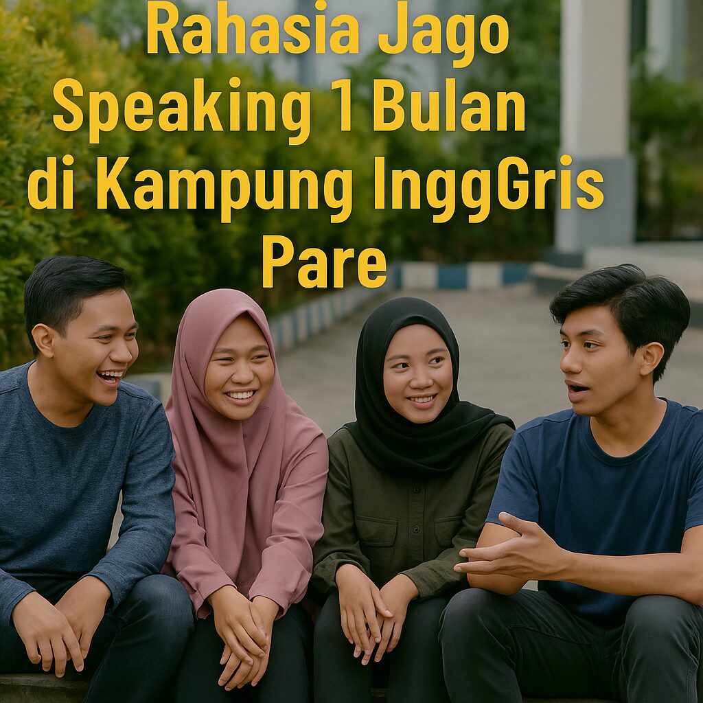 Rahasia Jago Speaking 1 Bulan Di Kampung Inggris Pare