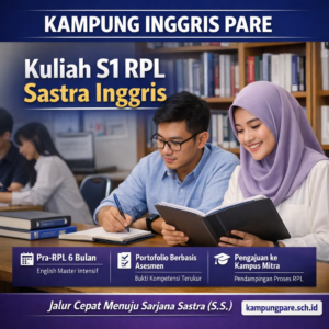 Kuliah S1 Sastra Inggris Di Kampung Pare